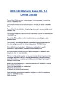 HCA 353 Midterm Exam Ch&period; 1-4 Latest Update