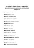 SHAKE SHACK - NEW EXPO TEST COMPREHENSIVE STUDY GUIDE 2026 FULL QUESTIONS AND SOLUTIONS GRADED A&plus;