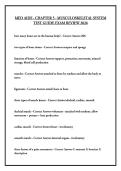 MED AIDE - CHAPTER 5 - MUSCULOSKELETAL SYSTEM TEST GUIDE EXAM REVIEW 2026
