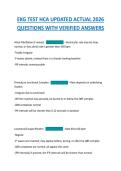 EKG TEST HCA UPDATED ACTUAL 2026  QUESTIONS WITH VERIFIED ANSWERS