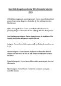 MED AIDE - CHAPTER 1 - COMPETENCIES TEST GUIDE EXAM REVIEW 2026&comma; MED AIDE - CHAPTER 2 - BASIC PROCEDURES TEST GUIDE EXAM REVIEW 2026&comma; MED AIDE - CHAPTER 3 - SUPPORTING PROCEDURES TEST GUIDE EXAM REVIEW 2026&comma; MED AIDE - CHAPTER 4 - ABOUT DRUGS TEST GUIDE E