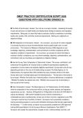 SMQT PRACTICE CERTIFICATION SCRIPT 2026 QUESTIONS WITH SOLUTIONS GRADED A&plus;