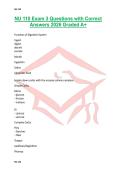 NU 110 Exam 3 Questions with Correct Answers 2026 Graded A&plus;