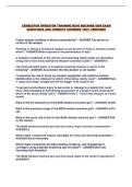CENSECFOR OPERATOR TRAINING M240 MACHINE GUN EXAM QUESTIONS AND CORRECT ANSWERS 100&percnt; VERIFIED&excl;&excl;