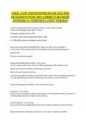 CSLB Law and Business Exam &ndash; California Contractors State License Board &ndash; 2025&ndash;2026 Practice Questions with Detailed Verified Answers