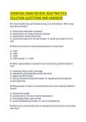 ODMHSAS EXAM REVIEW 2026 PRACTICE SOLUTION QUESTIONS AND ANSWERS