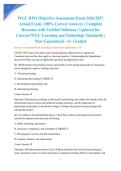 WGU D291 Objective Assessment Exam 2026&sol;2027 Actual Exam &vert; 100&percnt; Correct Answers &vert; Complete Resource with Verified Solutions &vert; Updated for Current WGU Learning and Technology Standards &vert; Pass Guaranteed - A&plus; Graded