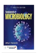 Test Bank - Fundamentals of Microbiology 12th Edition by Jeffrey C&period; Pommerville 9781284211757 Chapter 1-27 