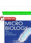 COMPLETE TEST BANK FOR&colon; Microbiology with Diseases by Taxonomy 6th Edition by Robert Bauman &lpar;Author&rpar; Latest Update&period;