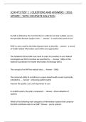 LCHI 473 TEST 1 &vert; QUESTIONS AND ANSWERS &vert; 2026 UPDATE &vert; WITH COMPLETE SOLUTION