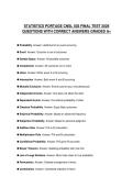STATISTICS PORTAGE CNSL 503 FINAL TEST 2026 QUESTIONS WITH CORRECT ANSWERS GRADED A&plus;