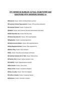 STC SERIES 66 BUNDLED ACTUAL EXAM PAPER 2026 QUESTIONS WITH ANSWERS GRADED A&plus;