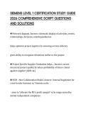 SIEMENS LEVEL 1 CERTIFICATION STUDY GUIDE 2026 COMPREHENSIVE SCRIPT QUESTIONS AND SOLUTIONS