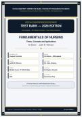 TEST BANK  FUNDAMENTALS OF NURSING Theory&comma; Concepts and Applications 4th Edition  &CenterDot;  Judith M&period; Wilkinson &mdash; &vert;  All Chapters Covered  &vert;  Exam-Ready Questions  2026 EDITION Fully Updated