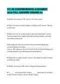 STC SIE COMPREHENSIVE ASSESSMENT 2026 FULL ANSWERS GRADED A&plus;