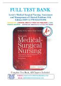 Test Bank for Lewis's Medical-Surgical Nursing 11th Edition by Mariann M&period; Harding&comma; Jeffrey Kwong&comma; 9780323551496 Chapter 1-68 &vert; Complete Guide A&plus;