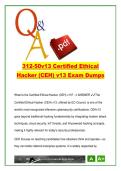 Certified Ethical Hacker &lpar;CEH&rpar; v13 &lpar;312-50v13&rpar; &ndash; EC-Council Cybersecurity Certification Exam Practice Questions and Study Material