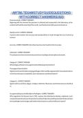 AMT MLT Exam Study Guide Questions with Correct Answers 2026 &vert; Medical Laboratory Technician Certification Exam Prep &vert; Complete Practice Test