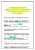 FLORIDA PROPERTY & CASUALTY INSURANCE&comma;FLORIDA 2-20 AGENTS LICENSE EXAM QUESTIONS WITH COMPLETE SOLUTIONS GUARANTEED PASS 