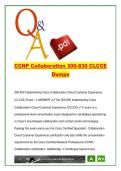 Cisco CCNP Collaboration &ndash; Implementing Cisco Collaboration Cloud Customer Experience &lpar;300-830 CLCCE&rpar; Exam Practice Questions and Study Guide