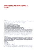 NUR3632 FOUNDATIONS EXAM 3 STUD1