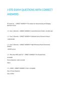 J-STD EXAM QUESTIONS WITH CORRECT ANSWERS&period;