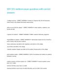SDV 101 midterm exam questions with correct answers&period;