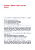 NUR3632 FOUNDATIONS EXAM 2 STUD1