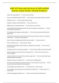 IICRC OCT Exam with all Correct & 100&percnt; Verified Answers &vert;Latest Version &vert;Already Graded A&plus;