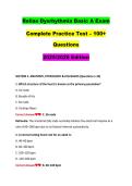Relias Dysrhythmia Basic A Exam Complete Practice Test &ndash; 100&plus; Questions 2025&sol;2026 Edition