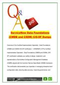 ServiceNow Certified Implementation Specialist &ndash; Data Foundations &lpar;CMDB and CSDM&rpar; &lpar;CIS-DF&rpar; &ndash; CMDB Architecture and Governance Certification Study Guide with Practice Questions