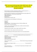 IICRC Commercial Drying Specialist &lpar;CDS&rpar; Exam with all Correct & 100&percnt; Verified Answers &vert;Latest Version &vert;Already Graded A&plus;