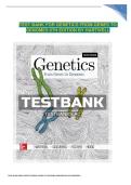 TESTBANK FOR Genetics&colon; From Genes to Genomes 6th Edition by Leland H&period; Hartwell and co-authors