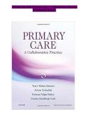 TESTBANK FOR Primary Care&colon; A Collaborative Practice 5th Edition by Paul M&period; Buttaro