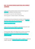 ENC 1102 EXAM REVIEW QUESTIONS AND CORRECT ANSWERS