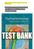 Test Bank For Psychopharmacology Drugs the Brain and Behavior 3th Edition By Meyer Nursing Complete Guide&vert;A&plus;