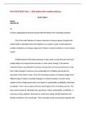 WGU D078 TEM1 Task 1 &ndash; 2026 Update with complete solutions&period;