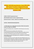 NUR283 &sol; NUR 283 Comprehensive 1 Exam &lpar;NEW 2025&sol; 2026 Update&rpar; Transition to Registered Nursing&vert; Questions & Answers&vert; Grade A&vert; 100&percnt; Correct &lpar;Verified Solutions&rpar;- Galen