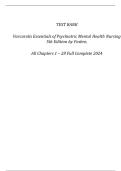 Varcarolis&rsquo; Essentials of Psychiatric Mental Health Nursing&comma; 5th Edition by Mary C&period; Townsend Fosbre &ndash; Test Bank All Chapters