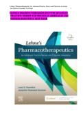 TEST BANK LEHNE&rsquo;S PHARMACOTHERAPEUTICS FOR ADVANCED PRACTICE NURSES AND PHYSICIAN ASSISTANTS 2ND EDITION ROSENTHAL