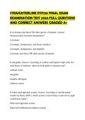 STRAIGHTERLINE PSY120 FINAL EXAM EXAMINATION TEST 2026 FULL QUESTIONS AND CORRECT ANSWERS GRADED A&plus;