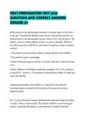PEAT PREPARATION TEST 2026 QUESTIONS AND CORRECT ANSWERS GRADED A&plus;PEAT PREPARATION TEST 2026 QUESTIONS AND CORRECT ANSWERS GRADED A&plus;