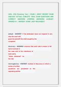 LEGL 2700 Roessing Test 1 EXAM &vert;&vert; MOST RECENT EXAM                                               2026-2027 ACTUAL COMLETE  REAL EXAM QUESTIONS AND  CORRECT ANSWERS &lpar;VERIFIED ANSWERS&rpar; ALREADY  GRADED A&plus;  &vert; NEWEST  EXAM &vert; JUST RELEASED&excl;&excl;