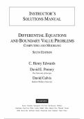 Instructor&rsquo;s Solutions Manual for Differential Equations and Boundary Value Problems&colon; Computing and Modeling 6th Edition by C&period; Edwards&comma; David Penney &vert; Chapter 1-10