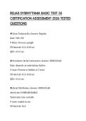RELIAS DYSRHYTHMIA BASIC TEST 35 CERTIFICATION ASSESSMENT 2026 TESTED QUESTIONS