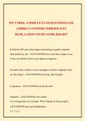 PECT PreK-4 Exam 2026&sol;2027 &ndash; Complete Questions and Correct Answers &vert; Pennsylvania Educator Certification Tests Study Guide
