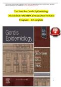 Gordis Epidemiology &lpar;7th Edition&rpar; &ndash; David D&period; Celentano & Moyses Szklo &ndash; Chapters 1&ndash;20 Complete Test Bank with Questions and Answers