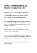 SUS1501 ASSIGNMENTS 2-8 2026 FULL PRACTICE AND SOLUTIONS GUIDE