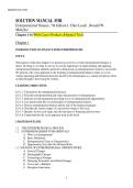 Solution Manual for Entrepreneurial Finance 7th Edition by J&period; Leach&vert;&vert;ISBN&colon;9780357442043