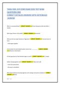TAMU BIOL 319 COHN EXAM 2026 TEST BANK QUESTIONS 